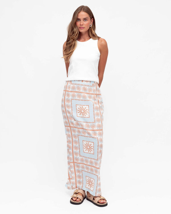 Flores Maxi Skirt