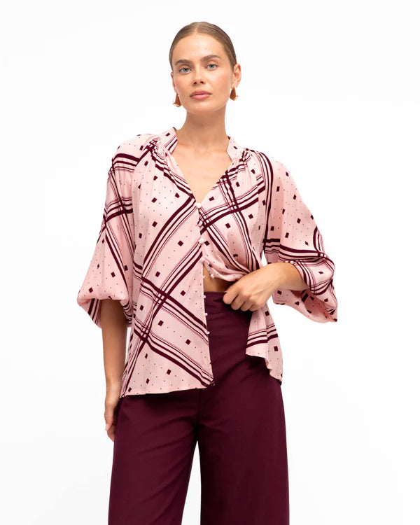 AMBROSE LONG SLEEVE BLOUSE