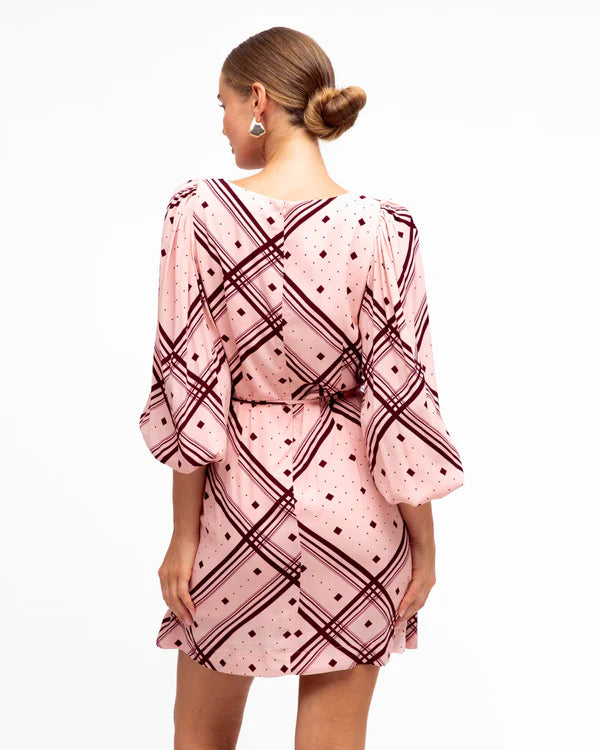 ambrose mini dress maddiekoerner in the Ambrose Mini Dress // https://us.princesspolly.com/products/ambrose-mini-dress
