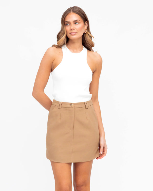 TAILORED MINI SKIRT